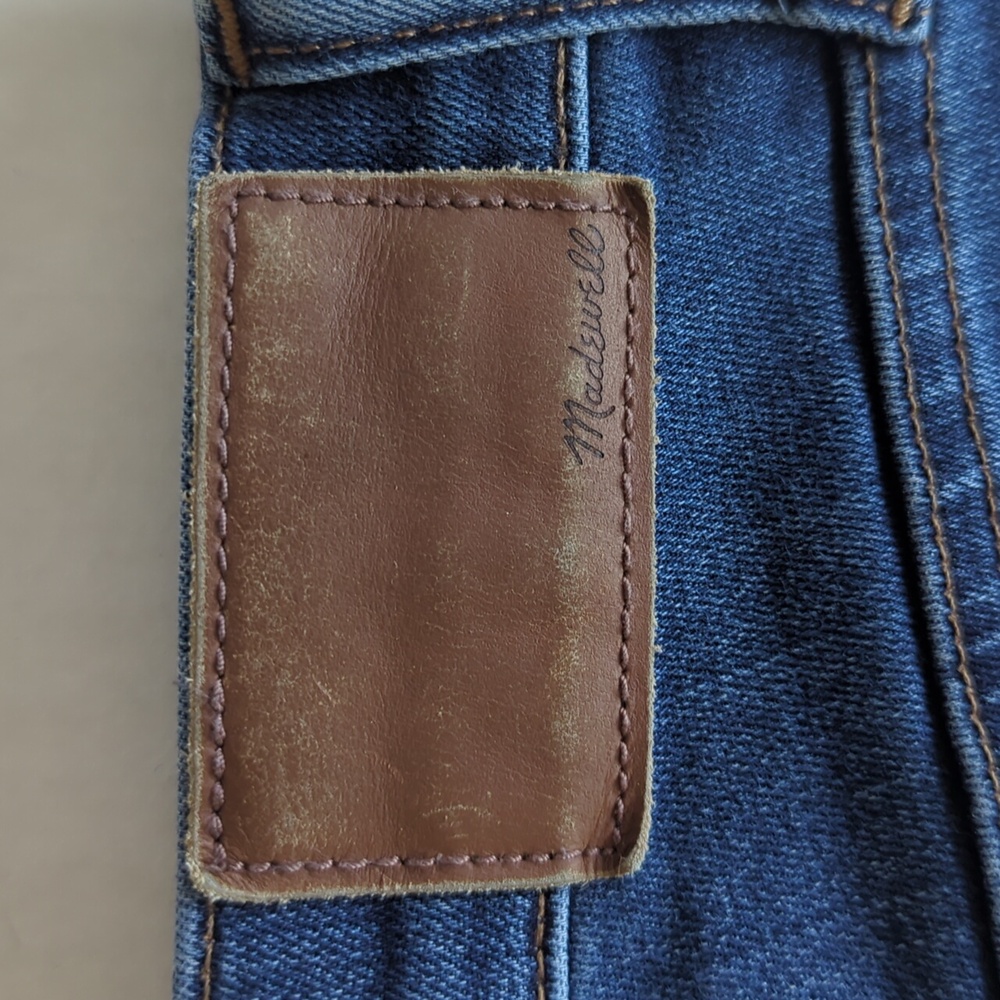 Madewell 10" High-Rise Skinny Denim Mom Jeans 29TL Blue - Picture 6 of 16
